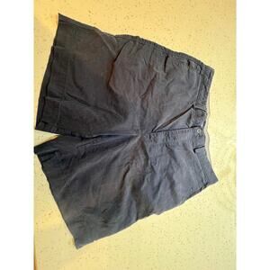 TOMMY BAHAMA BLUE COTTON BLEND  BERMUDA SHORTS MENS WAIST SIZE 34"